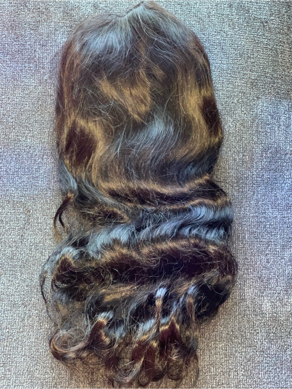 UNice 18” Body Wave V-Part Human Hair Wig | New | Natural Black